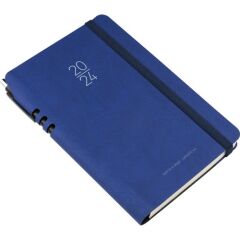 Gıpta 2024 Kalemli Günlük Ajanda Esnek 13X21 AJN872347 Mavi