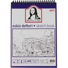 Südor Monalisa Eskiz Defteri A5 120g 50yp Telli