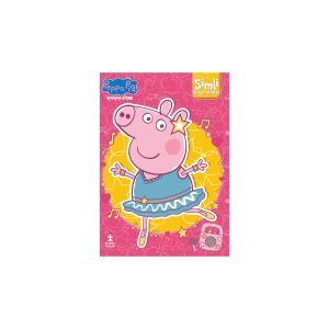 Peppa    Pıg   Simli   Çıkartmalı Boyama Kitabı