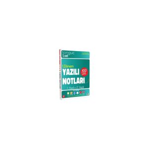 Tonguç 5. Sınıf Yazılı Notları 1. Dönem 1.+2. Yazı