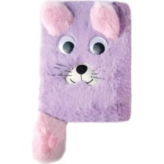 Dolphin PN-336 Peluş Hatıra Defteri Lila