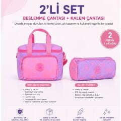 Beslenme Çantası K1880+ Kalem Kutusu K1881