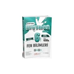 6. Sınıf Fen Bilimleri Etkinlikli Bumerang Serisi Günay Yayınları