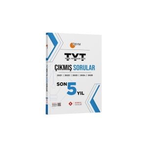 Sonuç Yayınları TYT Son 5 Yıl Çıkmış Sorular 2022 - 2026