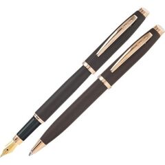 Scrikss 39 Dolmakalem - Tükenmezkalem İkili Set Rose Gold