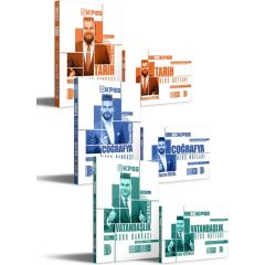 2026 Kpss Gygk Benim Hocam Tarih Coğrafya Vatandaşlık Soru Bankası Seti ve Ders Notları