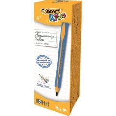 Bic Kids Evolu Hb Kurşun Kalem Mavi 12 li paket
