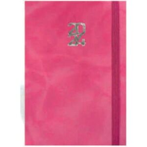 Liz 17x24 Velutto Kapak Ajanda 168 Yaprak Pembe