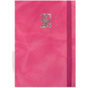 Liz 17x24 Velutto Kapak Ajanda 168 Yaprak Pembe