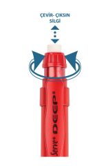 Serve Deep Mekanik Uçlu Kalem 0.7 mm Metalik Lav Kırmızı