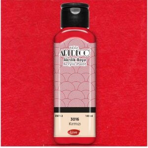 Artdeco Akrilik Boya 140 Ml Kırmızı