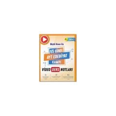 Rüştü Hoca Yayınları 65 Günde AYT Edebiyat Video Ders Notları