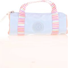 Kaukko Travel Double Stripe Kalem Çantası Blue K2598