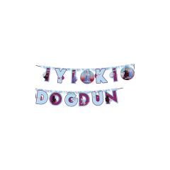 Balonevi Frozen 2 Flama Iyiki Doğdun Yazı 1 Set