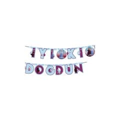 Balonevi Frozen 2 Flama Iyiki Doğdun Yazı 1 Set