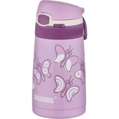 Shamobo 350 Ml Pipetli Çelik Matara Mor