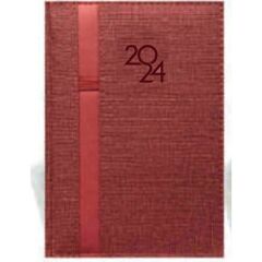 Lizy 17X24 Thermo Deri Kalemlikli Günlük Ajanda Kırmızı