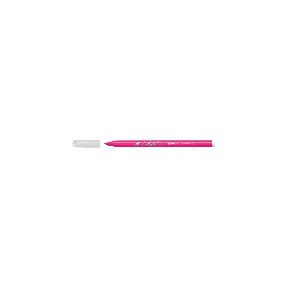 Bic Cosmo Keçeli Boya Kalemi 12 Renk (6 Standart + 3 Neon 3 Pastel)