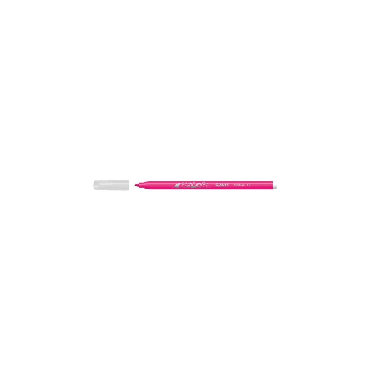 Bic Cosmo Keçeli Boya Kalemi 12 Renk (6 Standart + 3 Neon 3 Pastel)