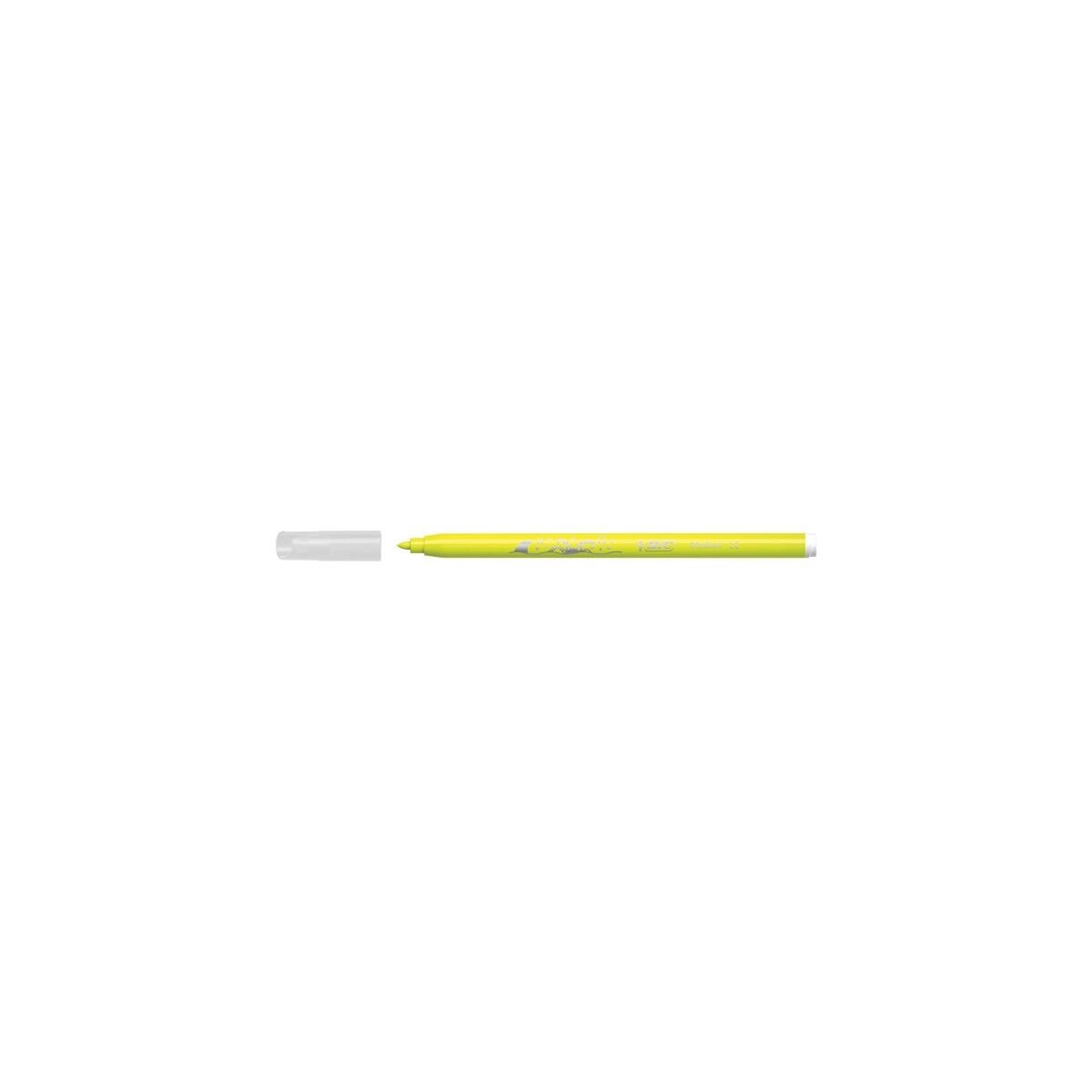 Bic Cosmo Keçeli Boya Kalemi 12 Renk (6 Standart + 3 Neon 3 Pastel)