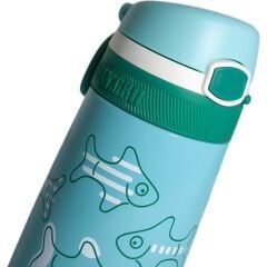 Shamobo 350 Ml Pipetli Çelik Matara Turkuaz