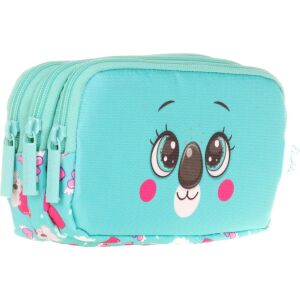 Kaukko Kıds 3 Bölmeli Kalem Çantası (cute Face Koala)