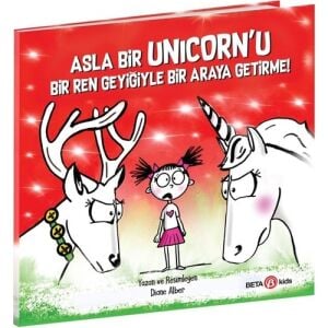 Asal Bir Unıcornu  Bir Ren Geyiğiyle Bir Araya Get