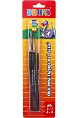 Brons Fırça Seti 0-1-3-5