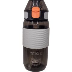 TKK 500 ml Siyah Sİlikon Pipetli Tritan Suluk Matara