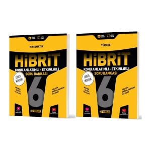 2026 6. Sınıf Matematik + Türkçe Hibrit - Konu Seti 2 Kitap