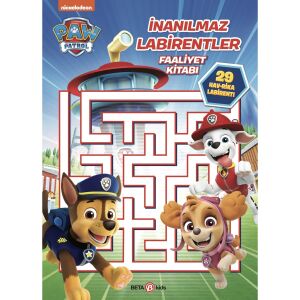 Paw Patrol - İnanılmaz Labirentler Faaliyet Kitabı