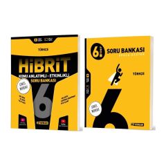 2026 6. Sınıf Türkçe Soru + Hibrit - Konu Seti 2 Kitap