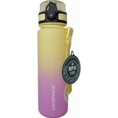 Uzspace Tritan Su Matarası 500ML VGN3026 Yellow -Violet