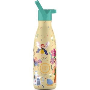Cool Bottles Çelik Termos Pipetli Matara - The Kids Bottle - Magical Fairies 350ml