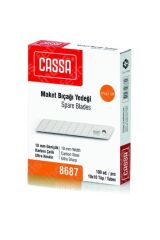 8687 Maket Bıçağı Yedeği Geniş 18 Mm (100 Lü Paket)