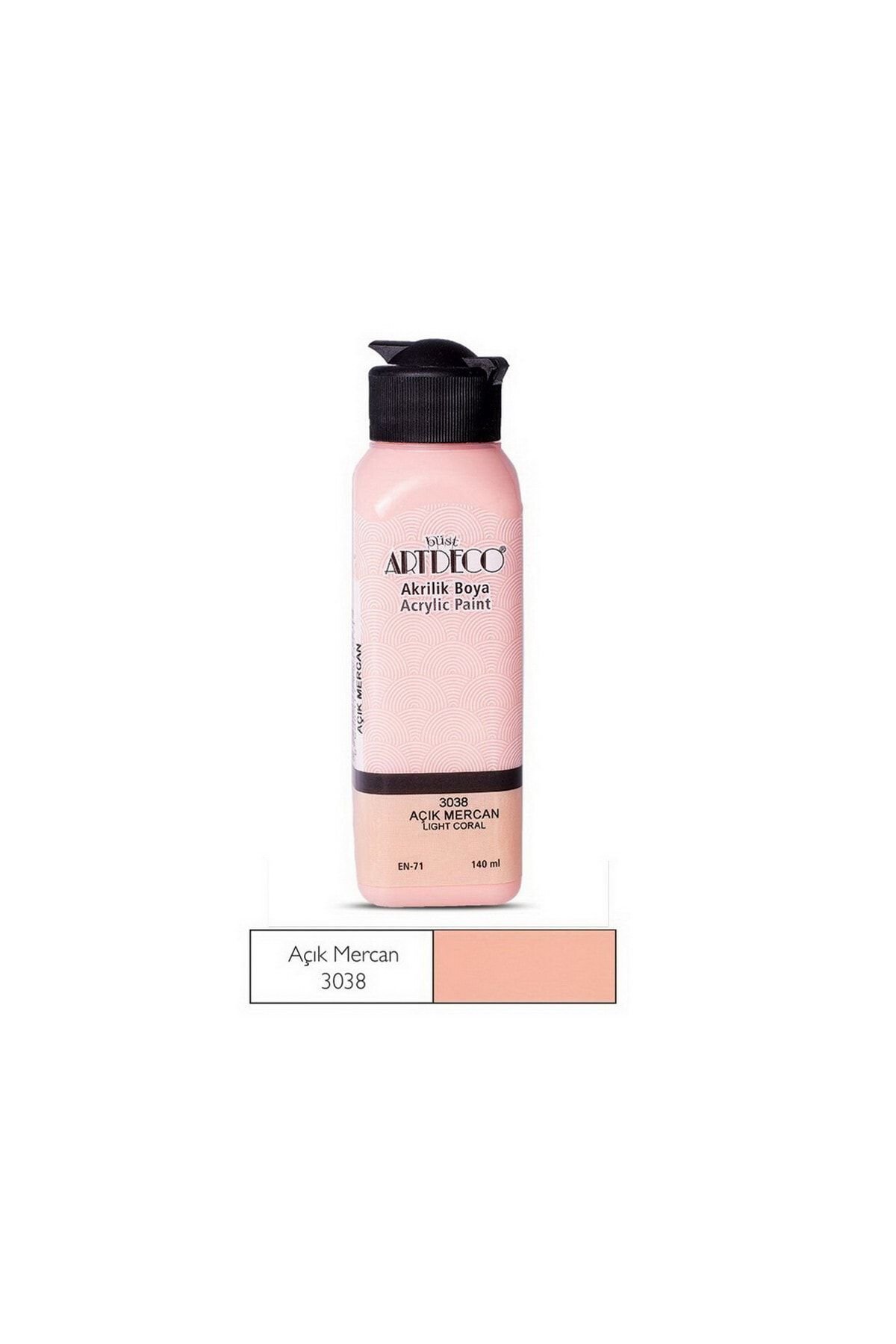 Ardeco Akrilik Boya 140 Ml Açık Mercan