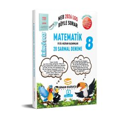 Sinan Kuzucu Yayınları 2026 8. Sınıf Matematik Ikinci Doz Sarmal Branş Denemeleri