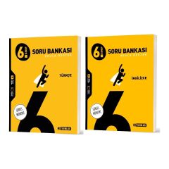 2026 6. Sınıf Türkçe + Ingilizce Soru Bankası Seti 2 Kitap