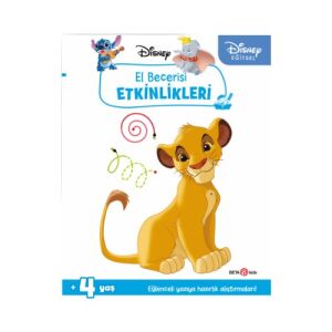 Disney Eğitsel Simba El Becerisi Etkinlikleri Yazıya Hazırlık