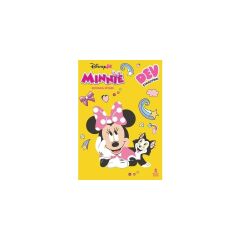 Doğan     Disney     Minnie     Dev Çıkartmalı Boyama