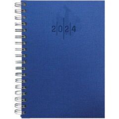 Liz 17x24 Termo Deri Spiralli Ajanda Lacivert