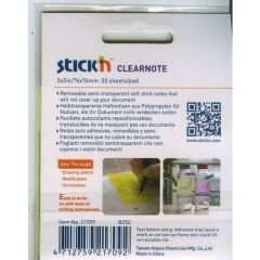 Gıpta Stıckn 76x76 Yarı Saydam Neon Sarı 50yp