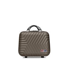 Zümrüt Kırtasiye G&d Polo Suitcase Abs Kahverengi Makyaj & El Çantası