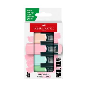 Faber-Castell Fosforlu Kalem Mini Textliner Pastel 4x 5030 154214