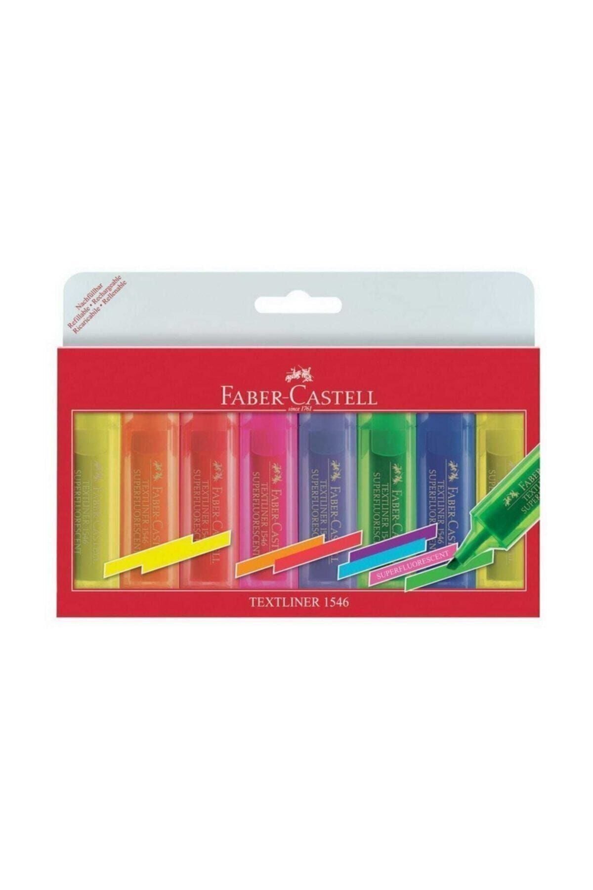 F.C. Şeffaf Gövde Fosforlu Kalem 6+2 Paket