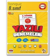Tonguç 8. Sınıf Yazılı Denemeleri 2. Dönem 1 ve 2. Yazılı