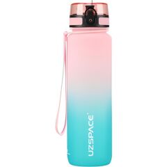 Uzspace 1000 Ml Trıtan Matara Pınk Cyan