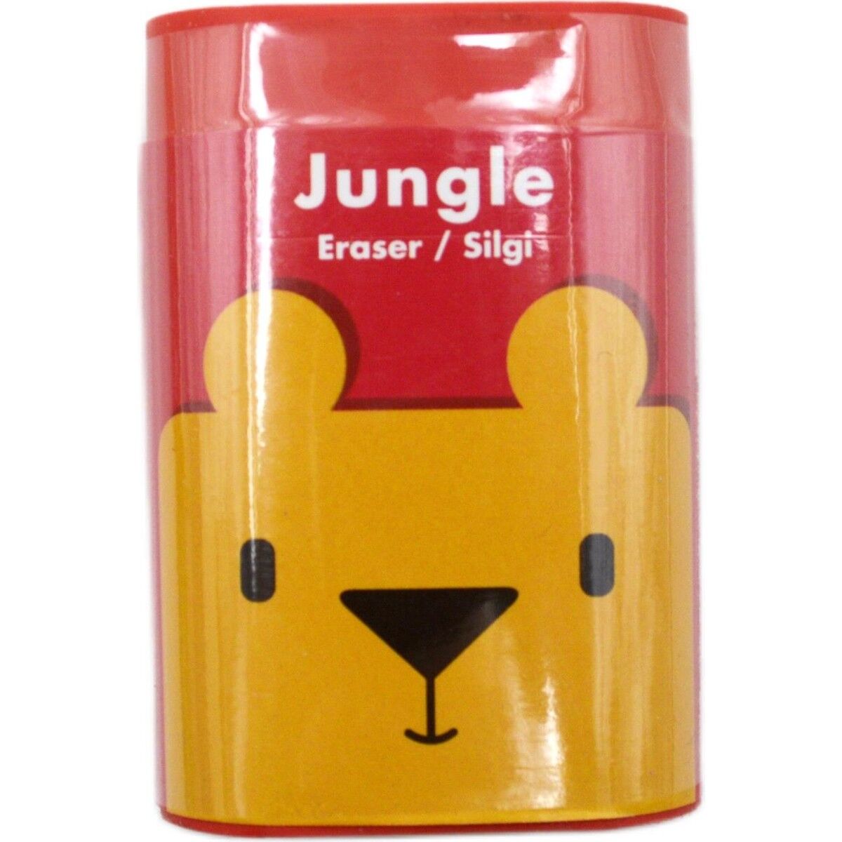 Adel Renkli Hayvanlar Jungle Büyük Silgi 5,5 cm Uzunluk 3 cm En 4 cm Genişlik Eğlenceli Tasarım
