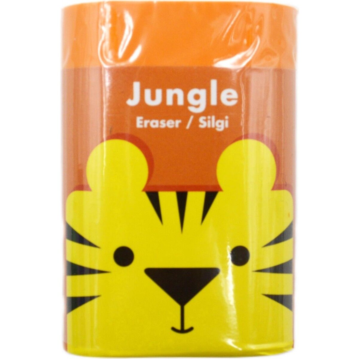 Adel Renkli Hayvanlar Jungle Büyük Silgi 5,5 cm Uzunluk 3 cm En 4 cm Genişlik Eğlenceli Tasarım