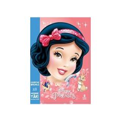 Maskeni Tak Disney Prenses Çıkartma Hediyeli Boyama Kitabı